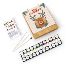 Cargar imagen en el visor de la galería, Calendario Pintura por Números 2026 - Iconos de la Navidad