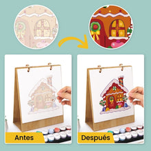 Cargar imagen en el visor de la galería, Calendario Pintura por Números 2026 - Iconos de la Navidad