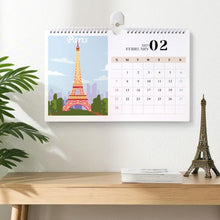 Cargar imagen en el visor de la galería, Calendario Pintura por Números 2027 - Monumentos Famosos