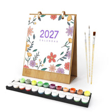 Cargar imagen en el visor de la galería, Calendario Pintura por Números 2027 - Flores de Temporada Figured'Art