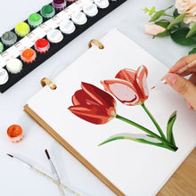 Cargar imagen en el visor de la galería, Calendario Pintura por Números 2027 - Flores de Temporada