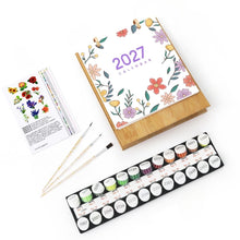 Cargar imagen en el visor de la galería, Calendario Pintura por Números 2027 - Flores de Temporada