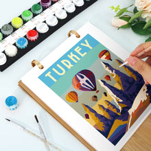 Cargar imagen en el visor de la galería, Calendario Pintura por Números 2027 - Viajes por el Mundo