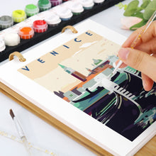Cargar imagen en el visor de la galería, Calendario Pintura por Números 2027 - Viajes por el Mundo