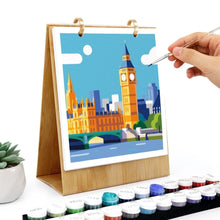Cargar imagen en el visor de la galería, Calendario Pintura por Números 2027 - Monumentos Icónicos