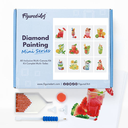 Mini Serie Diamond Painting - Mocktails