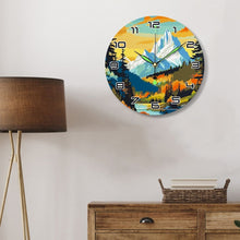 Cargar imagen en el visor de la galería, Reloj de Pintar por Números - Montaña al Atardecer