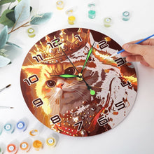 Cargar imagen en el visor de la galería, Reloj de Pintar por Números - Gato Real