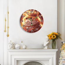 Cargar imagen en el visor de la galería, Reloj de Pintar por Números - Gato Real