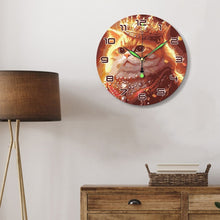 Cargar imagen en el visor de la galería, Reloj de Pintar por Números - Gato Real