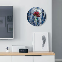 Cargar imagen en el visor de la galería, Reloj de Pintar por Números - Rosa Encantada