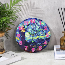 Cargar imagen en el visor de la galería, Reloj de Pintar por Números - La Noche Estrellada
