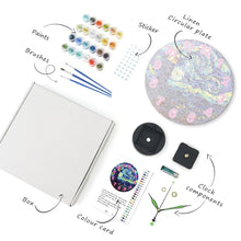 Cargar imagen en el visor de la galería, Reloj de Pintar por Números - La Noche Estrellada