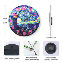 Cargar imagen en el visor de la galería, Reloj de Pintar por Números - La Noche Estrellada