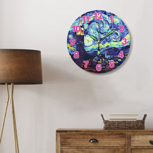 Cargar imagen en el visor de la galería, Reloj de Pintar por Números - La Noche Estrellada