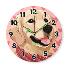Cargar imagen en el visor de la galería, Reloj de Pintar por Números - Perro Adorable