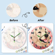Cargar imagen en el visor de la galería, Reloj de Pintar por Números - Perro Adorable