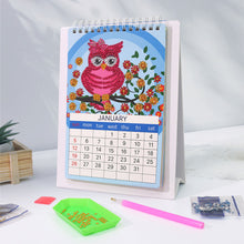 Cargar imagen en el visor de la galería, Calendario de escritorio DIY Art Diamond Painting 2025