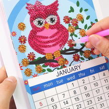 Cargar imagen en el visor de la galería, Calendario de escritorio DIY Arte Diamond Painting 2025