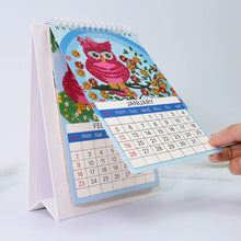 Cargar imagen en el visor de la galería, Calendario de escritorio DIY Arte Diamond Painting 2025