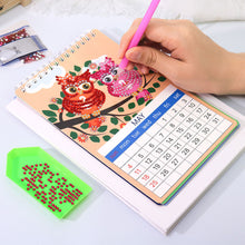 Cargar imagen en el visor de la galería, Calendario de escritorio DIY Arte Diamond Painting 2025