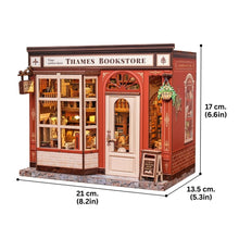 Cargar imagen en el visor de la galería, Casa Miniatura - Librería sobre el Támesis