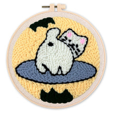 Cargar imagen en el visor de la galería, Punch Needle Gato juguetón
