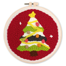 Cargar imagen en el visor de la galería, Punch Needle Árbol de Navidad 3