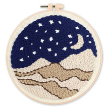 Cargar imagen en el visor de la galería, Punch Needle Noche en el desierto