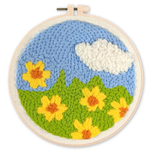Cargar imagen en el visor de la galería, Punch Needle Campo de flores