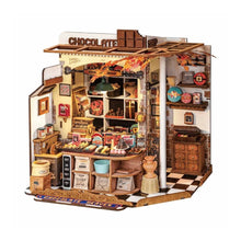 Cargar imagen en el visor de la galería, Casa Miniatura Chocolate de Henry