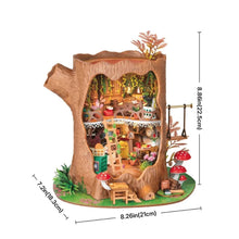 Cargar imagen en el visor de la galería, Casa Miniatura - Casa en el árbol de cuento de hadas