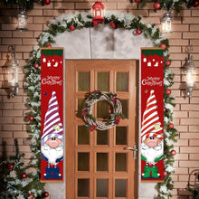 Cargar imagen en el visor de la galería, Pintar por Números Decoraciones de Puerta - Duendes de Navidad