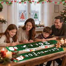 Cargar imagen en el visor de la galería, Pintar por Números Decoración de Puerta - Alegría Navideña