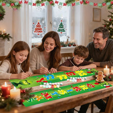 Cargar imagen en el visor de la galería, Pintar por Números Decoraciones de Puerta - Navidad Verde