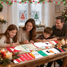 Cargar imagen en el visor de la galería, Pintar por Números Decoraciones de Puerta - Alegría del Muñeco de Nieve