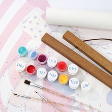 Cargar imagen en el visor de la galería, Pintar por Números Decoraciones de Puerta - Amigo de Rudolph