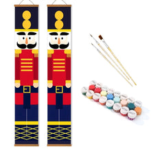 Cargar imagen en el visor de la galería, Pintar por Números Decoraciones de Puerta - Sueños del Cascanueces