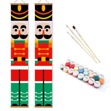 Cargar imagen en el visor de la galería, Pintar por Números Decoraciones de Puerta - El Soldado Encantado