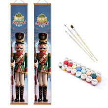 Cargar imagen en el visor de la galería, Pintar por Números Decoraciones de Puerta - Ballet Navideño