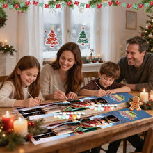 Cargar imagen en el visor de la galería, Pintar por Números Decoraciones de Puerta - Ballet Navideño