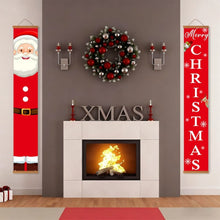 Cargar imagen en el visor de la galería, Pintar por Números Decoraciones de Puerta - Papá Noel Clásico