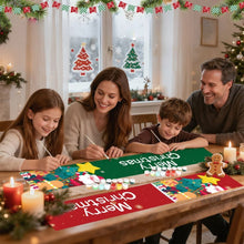 Cargar imagen en el visor de la galería, Pintar por Números Decoraciones de Puerta - Golosinas Navideñas