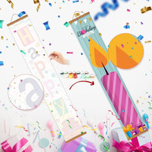 Cargar imagen en el visor de la galería, Pintar por Números Decoraciones de Puerta - Guirnalda de Cumpleaños 1