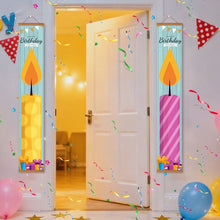 Cargar imagen en el visor de la galería, Pintar por Números Decoraciones de Puerta - Guirnalda de Cumpleaños 1