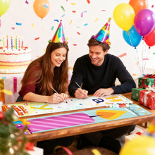Cargar imagen en el visor de la galería, Pintar por Números Decoraciones de Puerta - Guirnalda de Cumpleaños 1