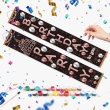 Cargar imagen en el visor de la galería, Pintar por Números Decoraciones de Puerta - Guirnalda de Fiesta