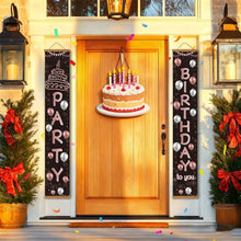 Cargar imagen en el visor de la galería, Pintar por Números Decoraciones de Puerta - Guirnalda de Fiesta