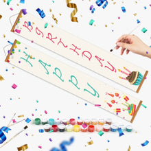 Cargar imagen en el visor de la galería, Pintar por Números Decoraciones de Puerta - Serpentinas Divertidas