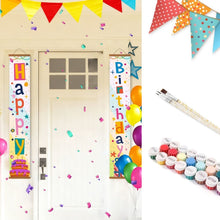 Cargar imagen en el visor de la galería, Pintar por Números Decoraciones de Puerta - Banderas Festivas Figured'Art